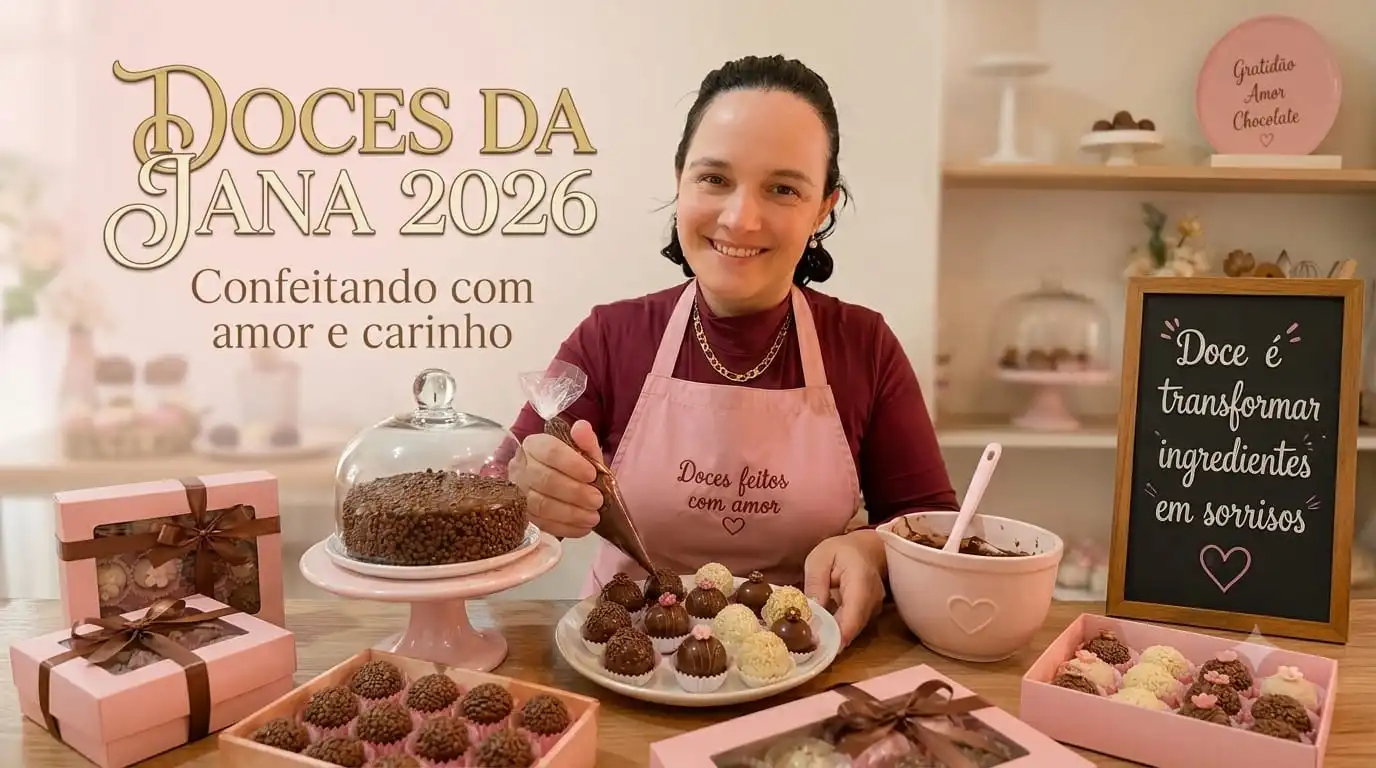 Doces da Jana - Confeitando com amor e carinho